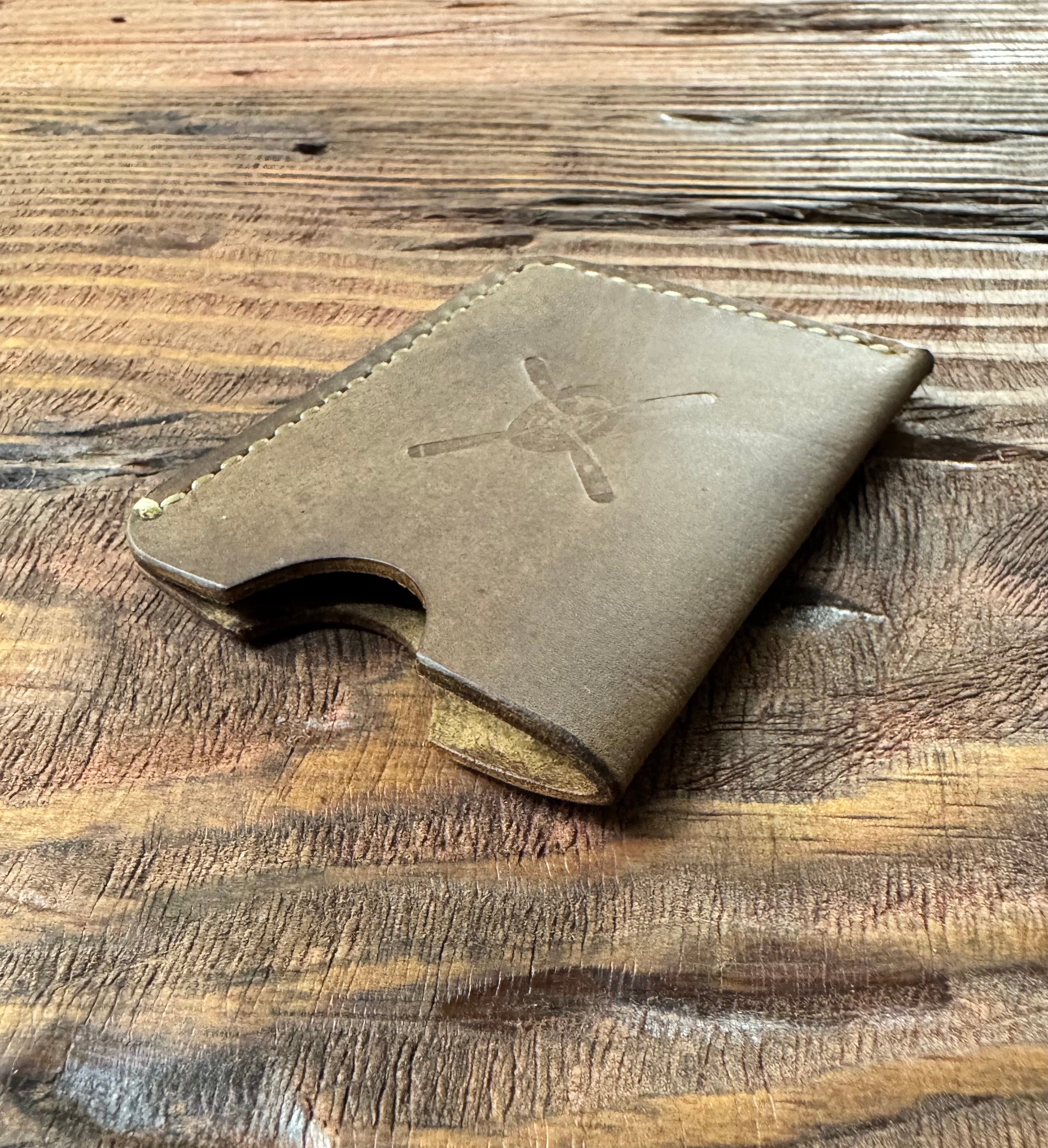 Slim Sleeve Wallet - Brown