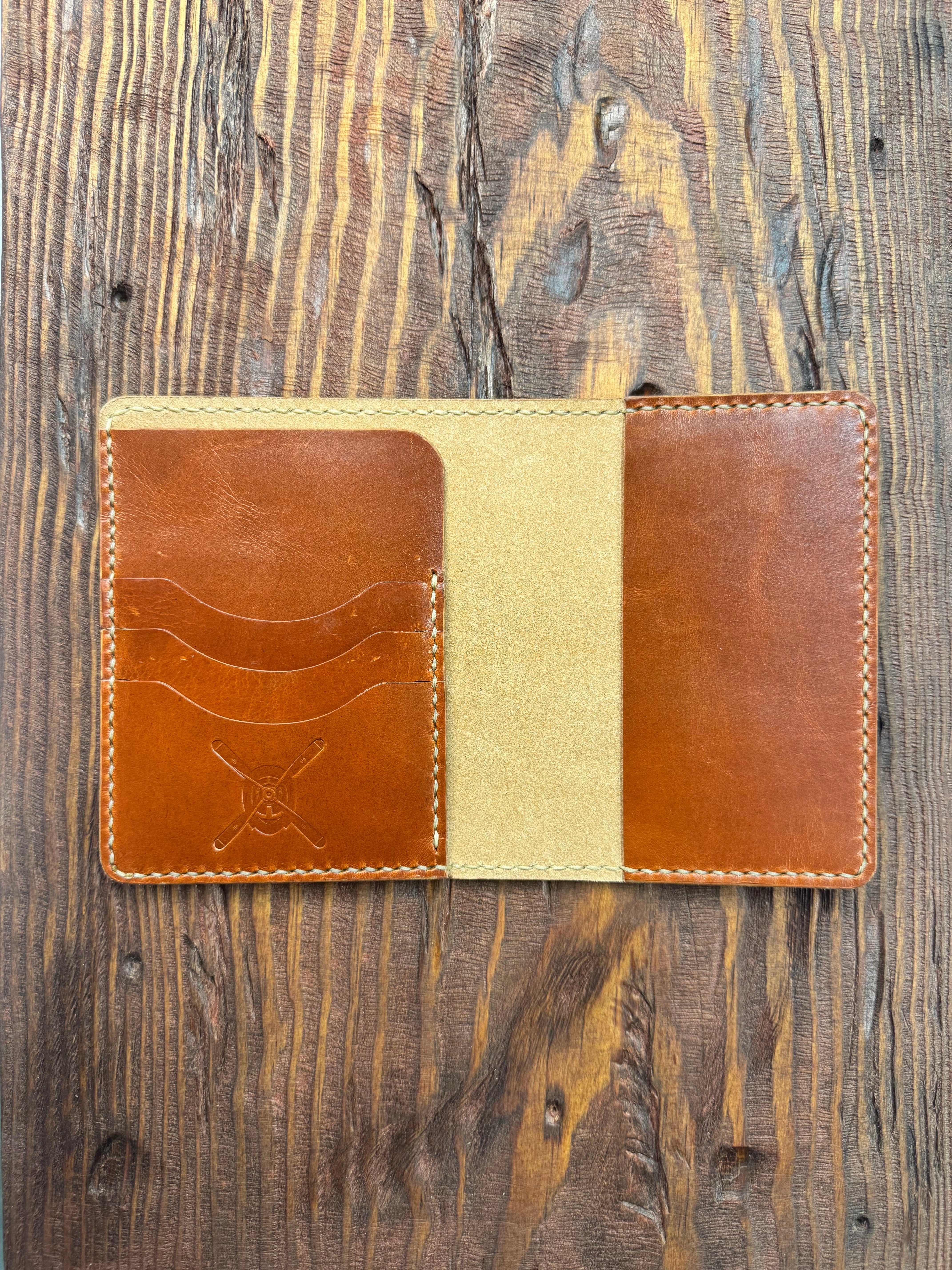 Passport Wallet - Tan