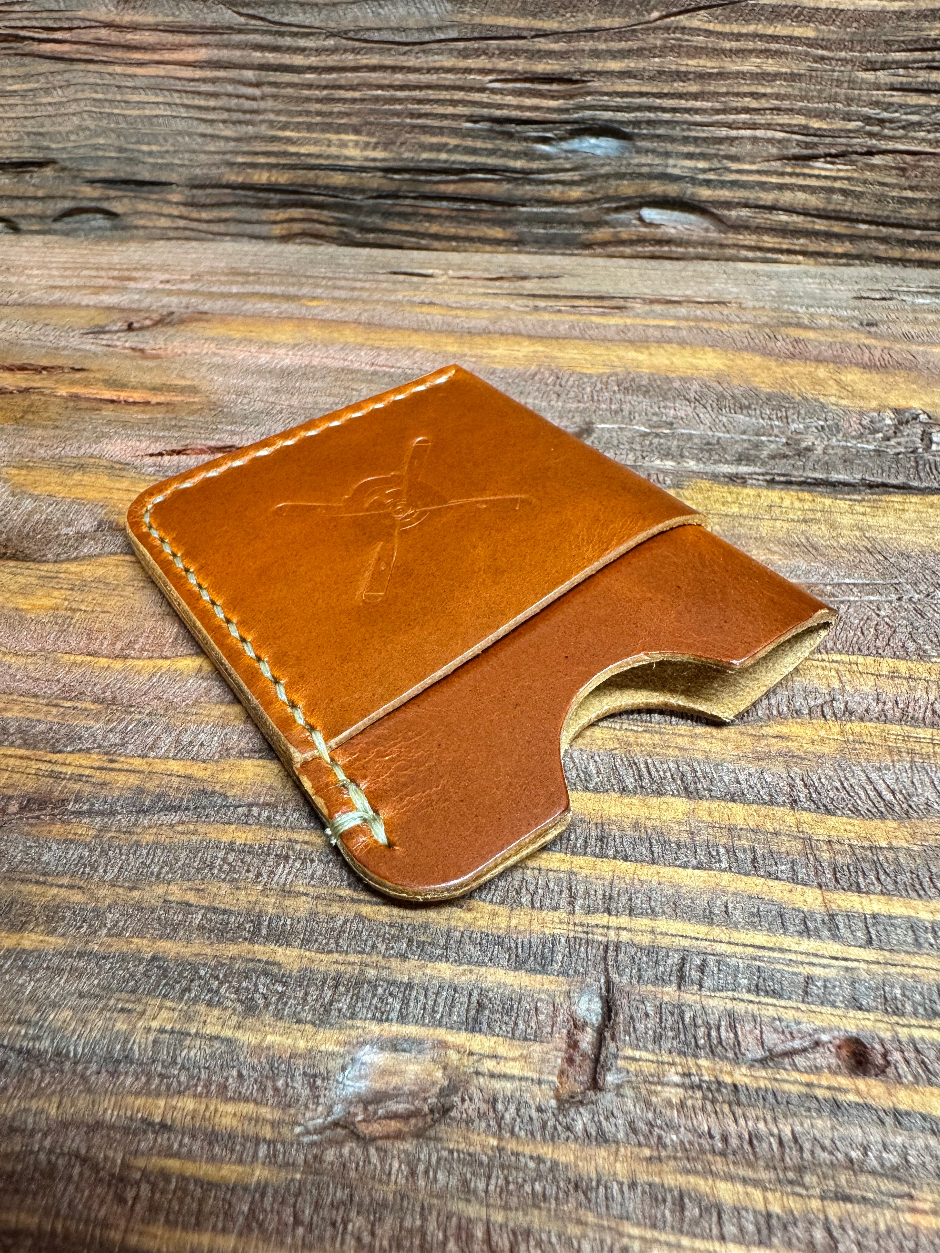 Minimalist Card Wallet - Tan