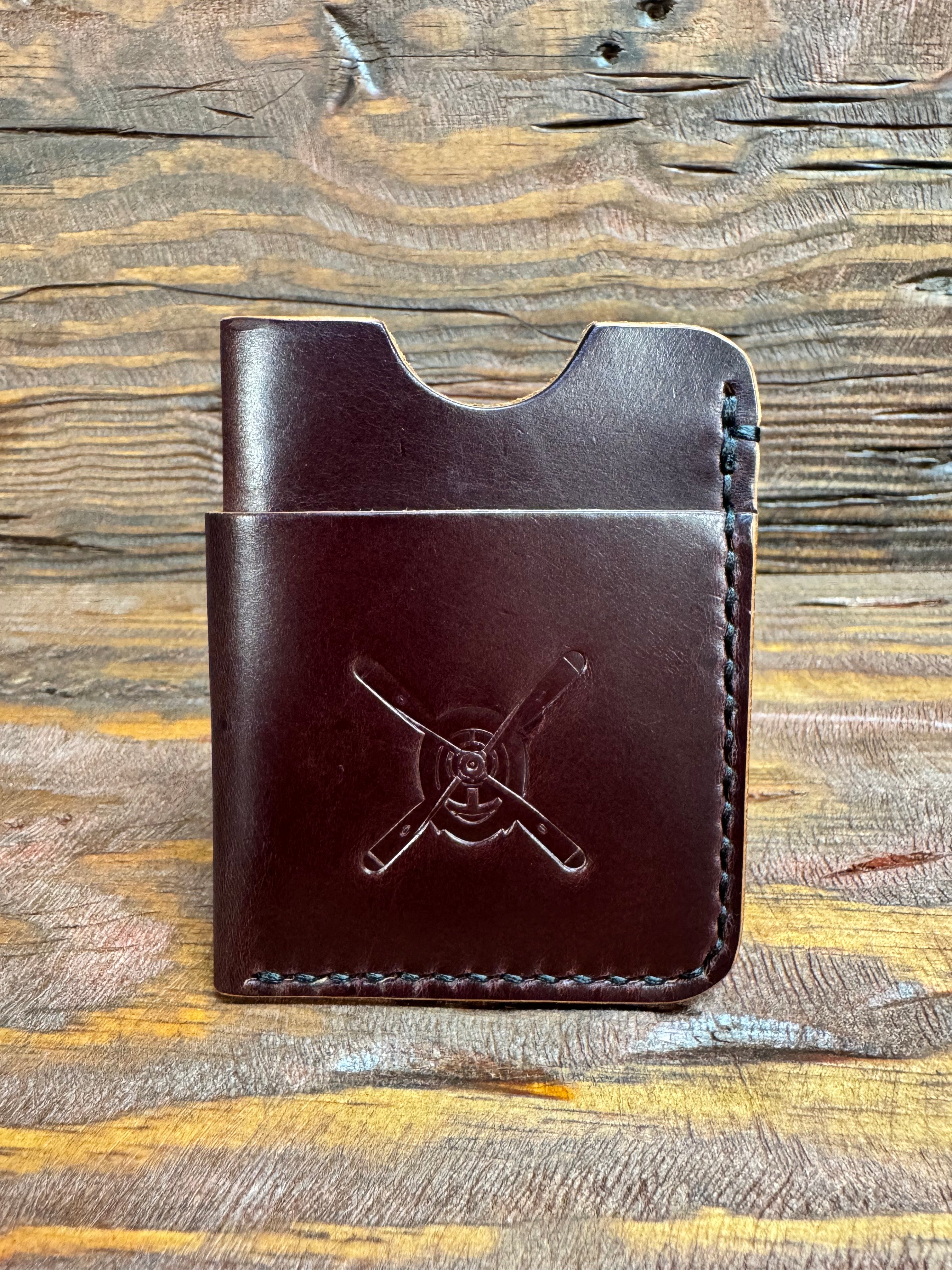 Minimalist Car wallet - Wine