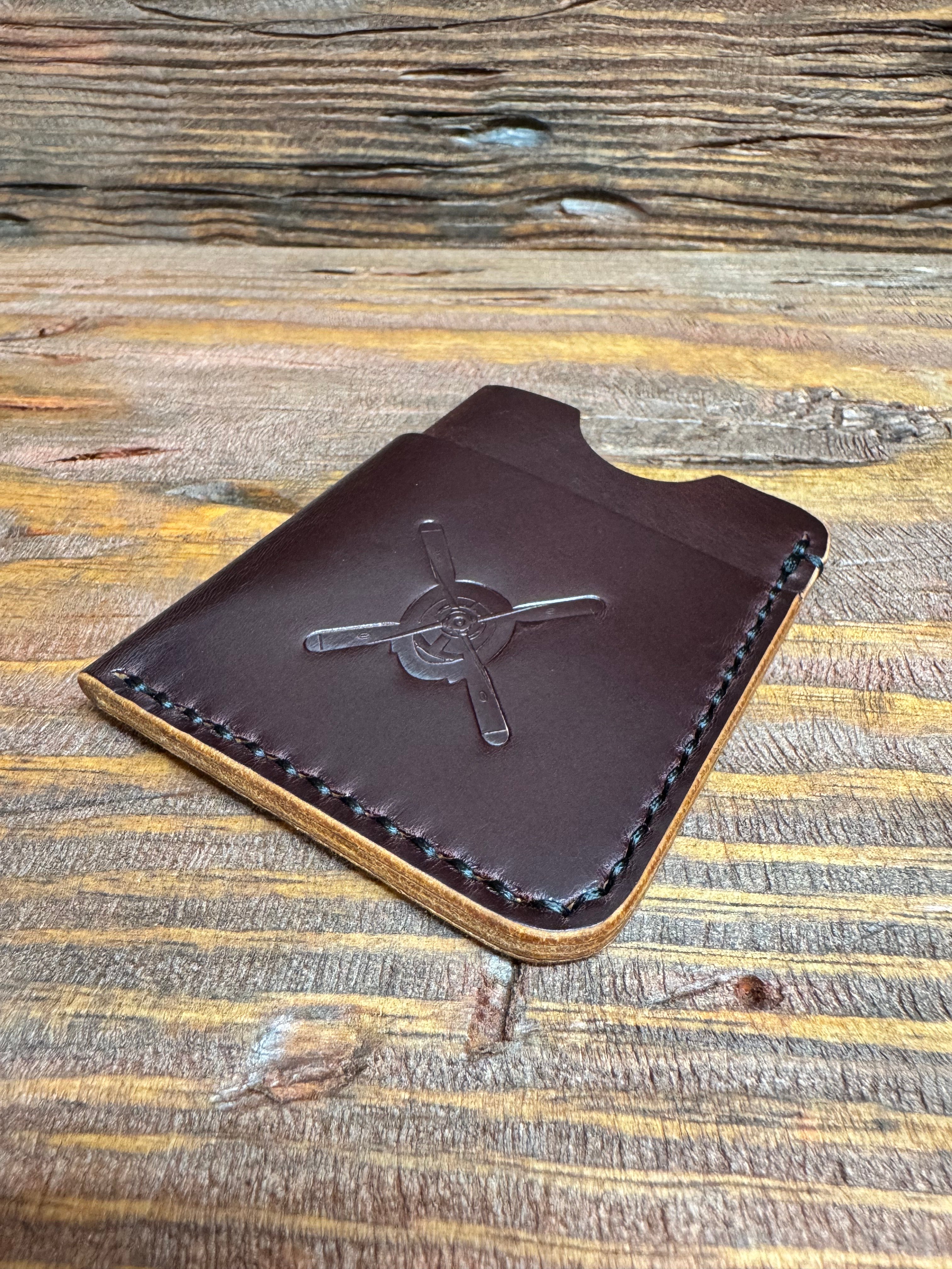 Minimalist Car wallet - Wine