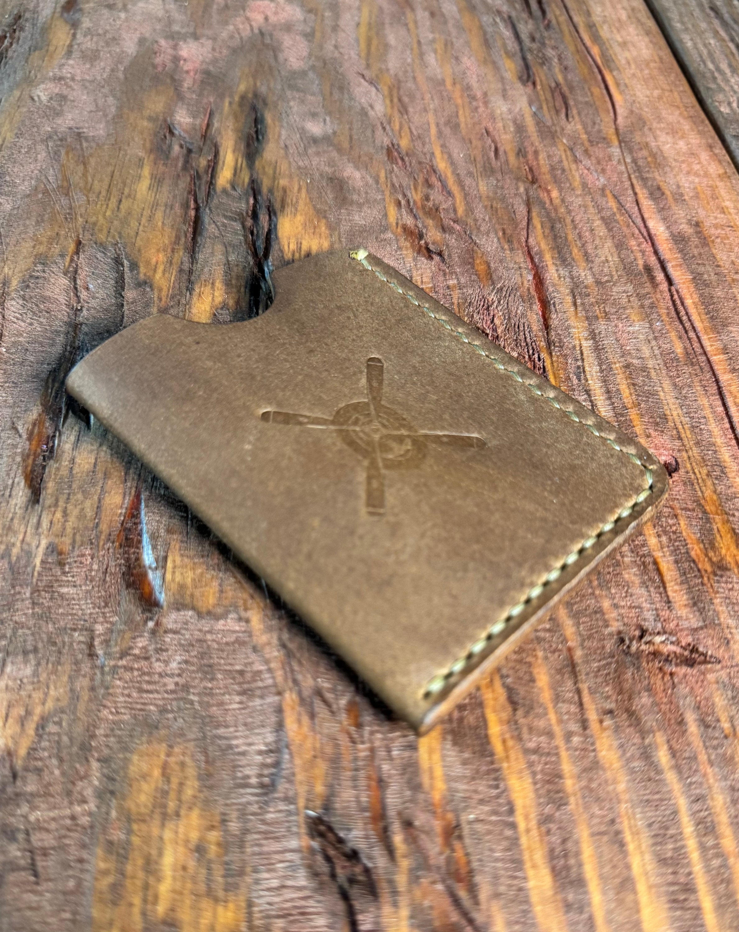 Slim Sleeve Wallet - Brown