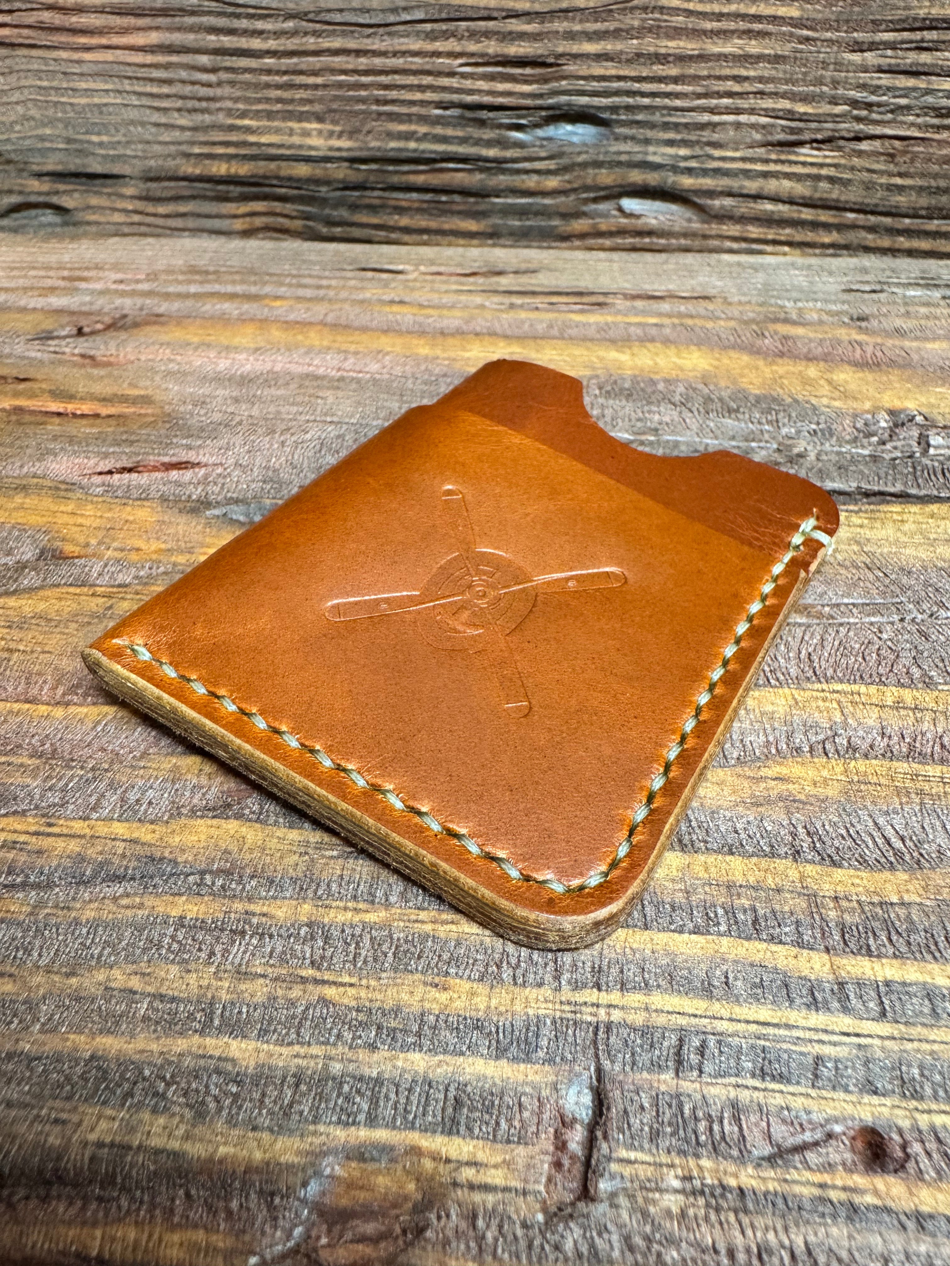 Minimalist Card Wallet - Tan