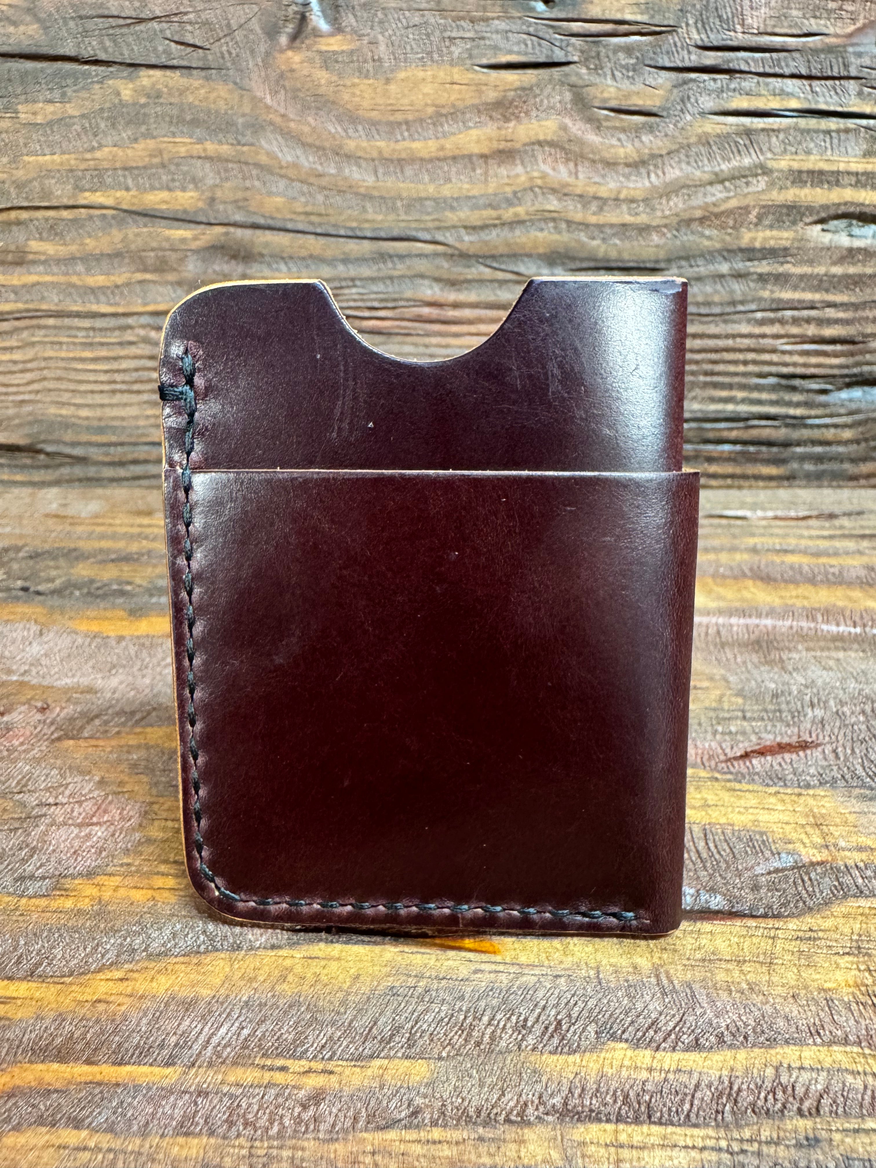 Minimalist Car wallet - Wine