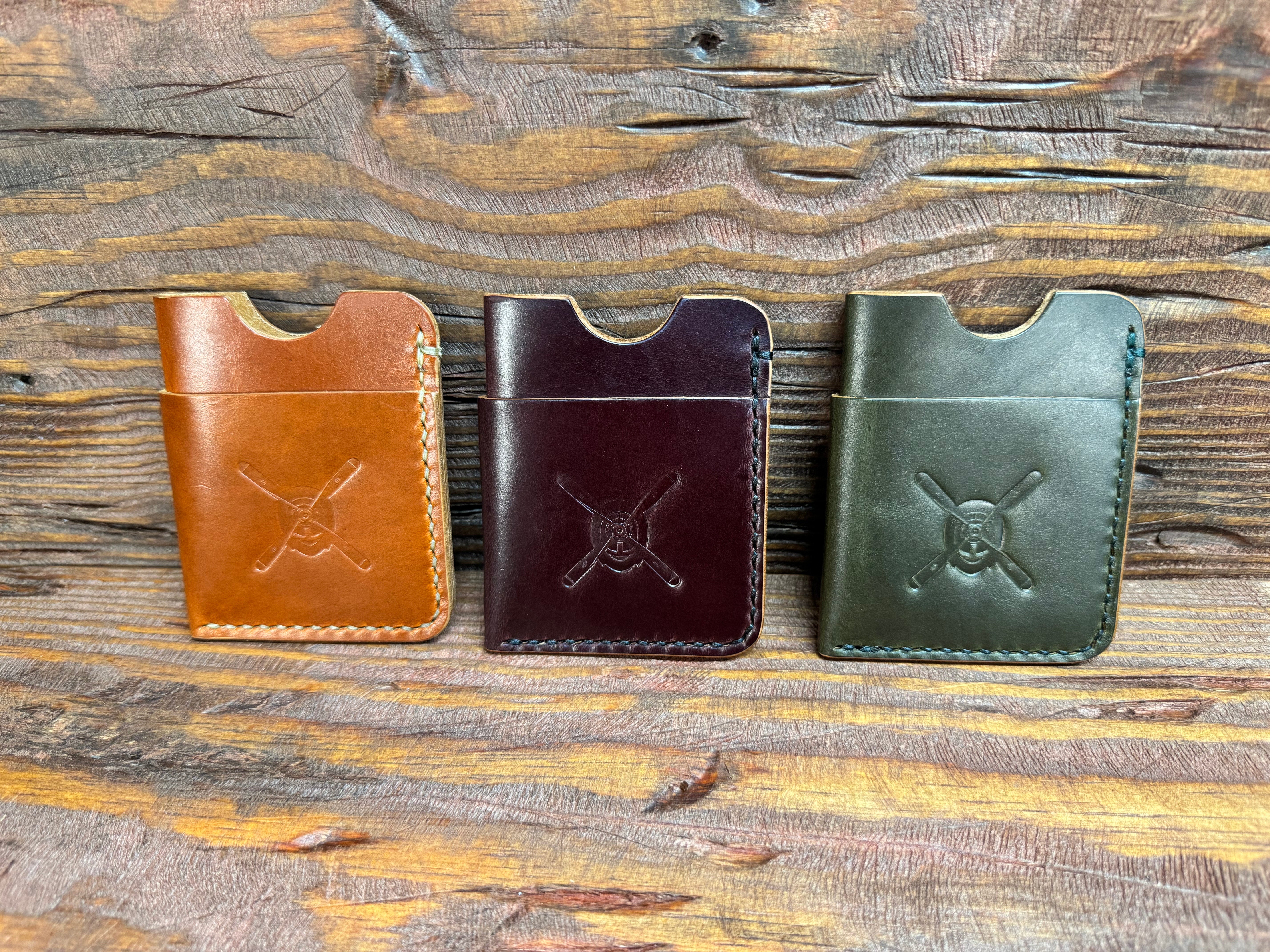 Minimalist Car wallet - Wine